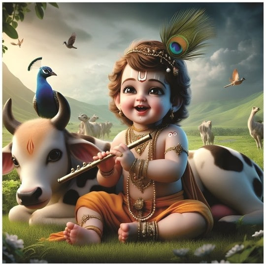 Little Kanha Wallpaper