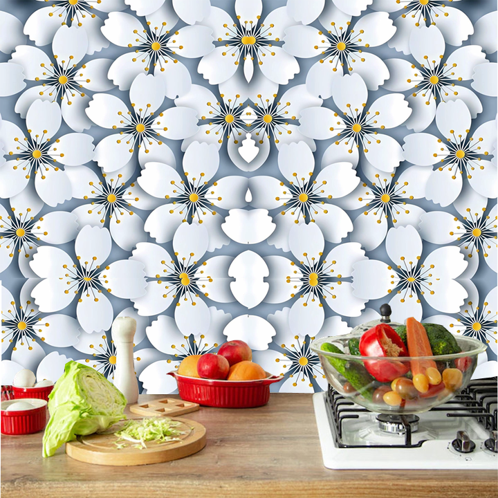 smart wallpaper Home Decoration Wall Paper Wallpaper Rolls butterfly standard size 40X200