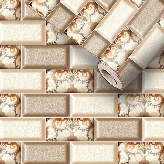 Regal Brickwork Wallpaper